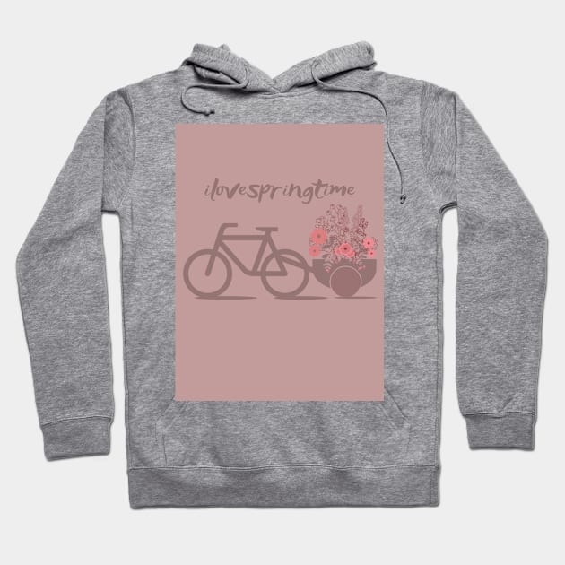 Ilovespringtime Hoodie by Prince